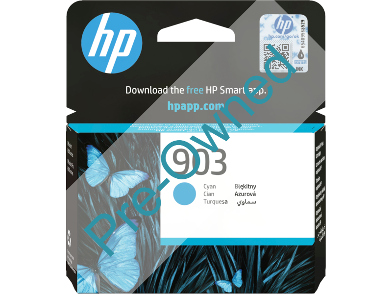 CPO HP 903 CYAN ORIGINAL INK CARTRIDGE CPO - BOX OPENED/BOX DAMAGED