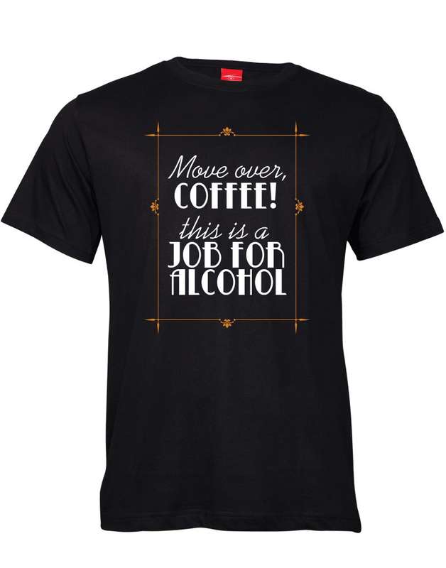 Move over coffee, this is a job for alcohol