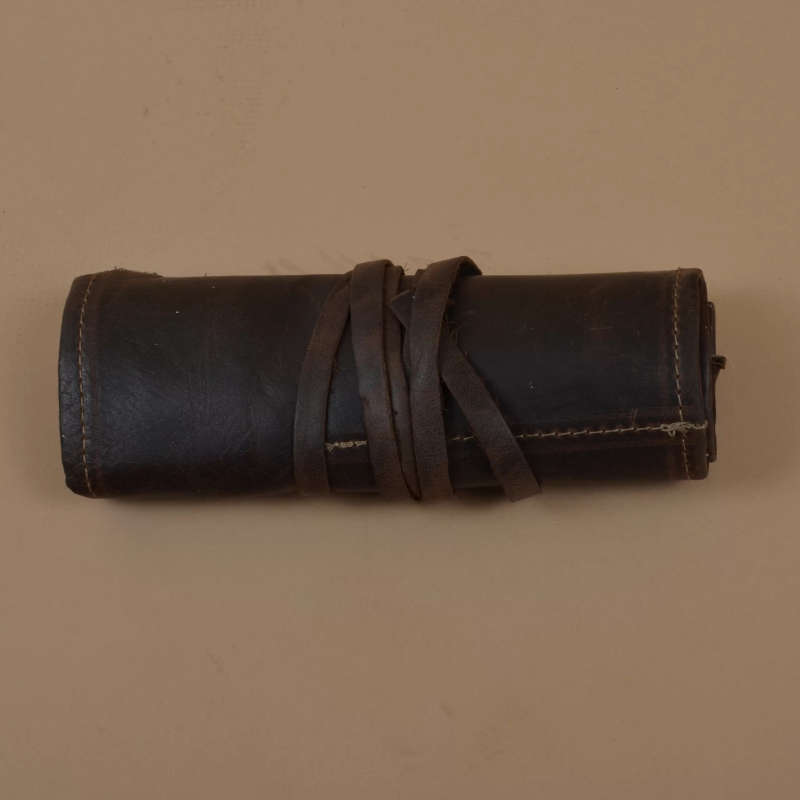 Genuine leather watch roll - Factory shop sale