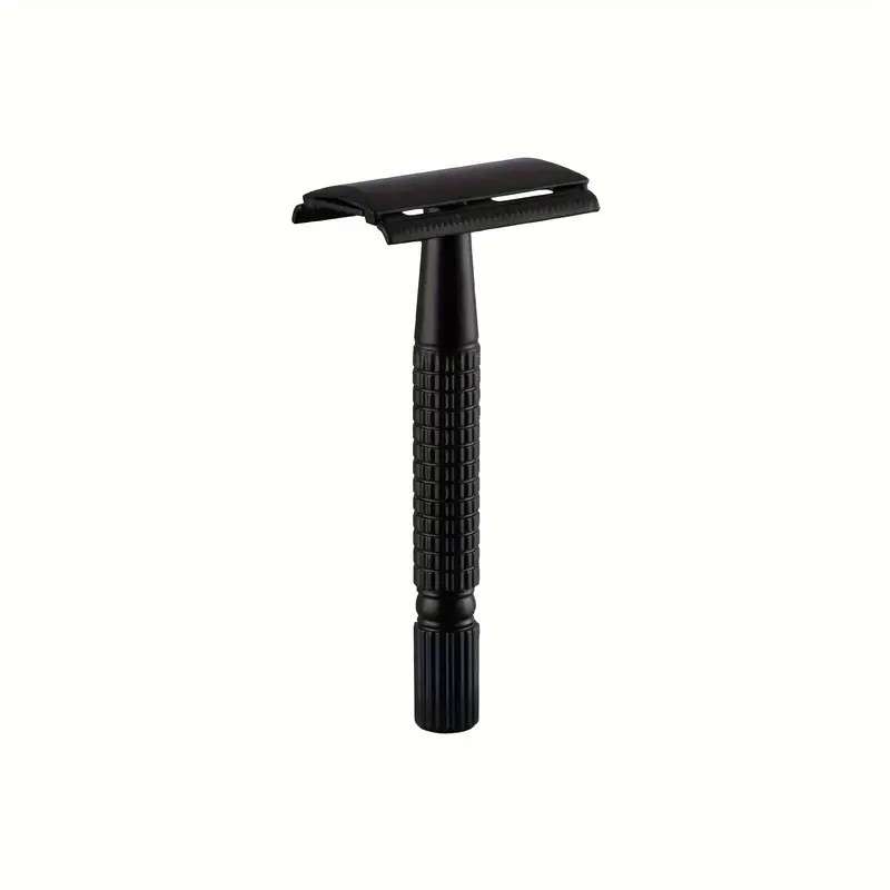 Premium Matte Black Double Edge Safety Razor