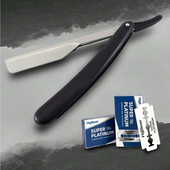 Straight Razors For Men & 10 Blades