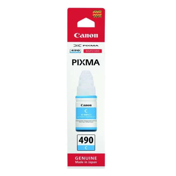 Canon G1400, G1410 Original Cyan 70ml Ink Bottle GI-490