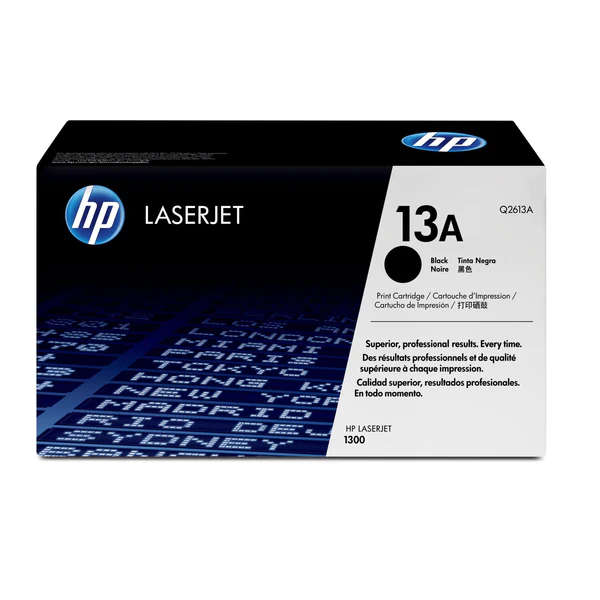 HP LaserJet 1300, 1300n, Original Black Toner Cartridge 13A