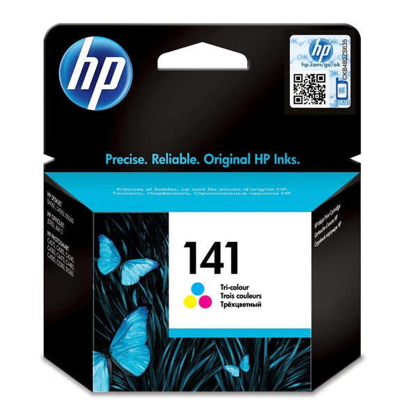 HP CB337HE Original Ink Cartridge 141 Tri-Colour