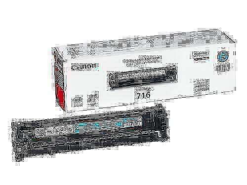 Canon 8040Cn, LBP5050 Cyan Original Toner Cartridge 716