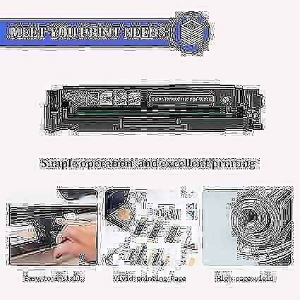 Hp Pro M255 ,M283 Compatible Value Pack Toner Cartridges 207A