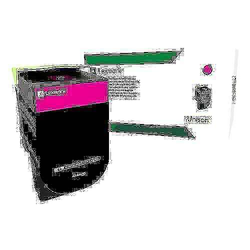 Lexmark CX510dhe,CX510de Original Magenta Toner Cartridge 80C8XME
