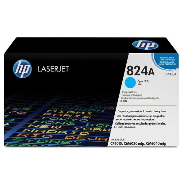 HP CM6040, CP6015 Original Cyan Image Drum 824A