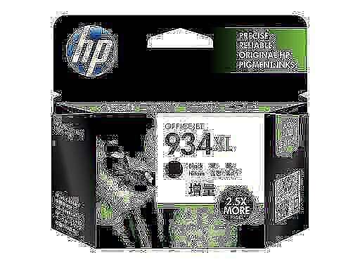 HP C2P23AE Original Black Ink Cartridge 934XL