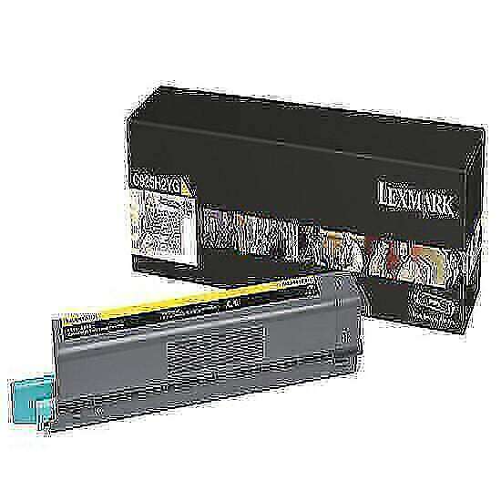 Lexmark C925 Original Yellow High Yield Toner Cartridge C925H2YG