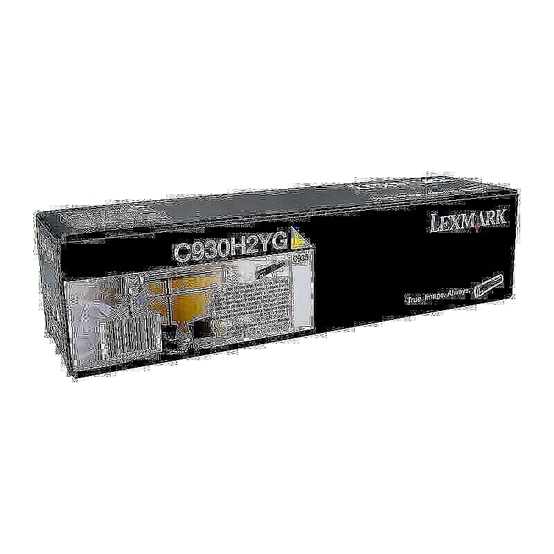 Lexmark C935 Original Yellow Toner Cartridge C930H2YG