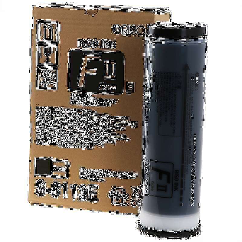 RISO S-8113E Original Black Ink Cartridge