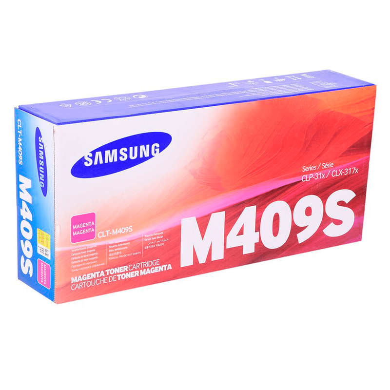 Samsung CLP-310, CLP-315 Original Magenta Toner Cartridge CLT-M409S