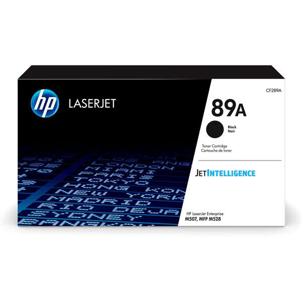 HP M507, M528 Original Black Toner Cartridge CF289A/ 89A
