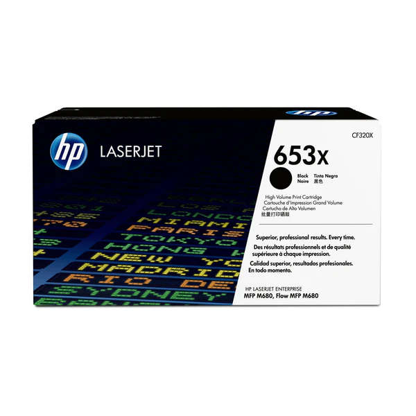 Hp MFP M680, Flow MFP M680 Original Black Toner Cartridge CF320X/653X