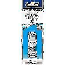 Genuine Epson EcoTank 101 70ml Cyan Ink Bottle
