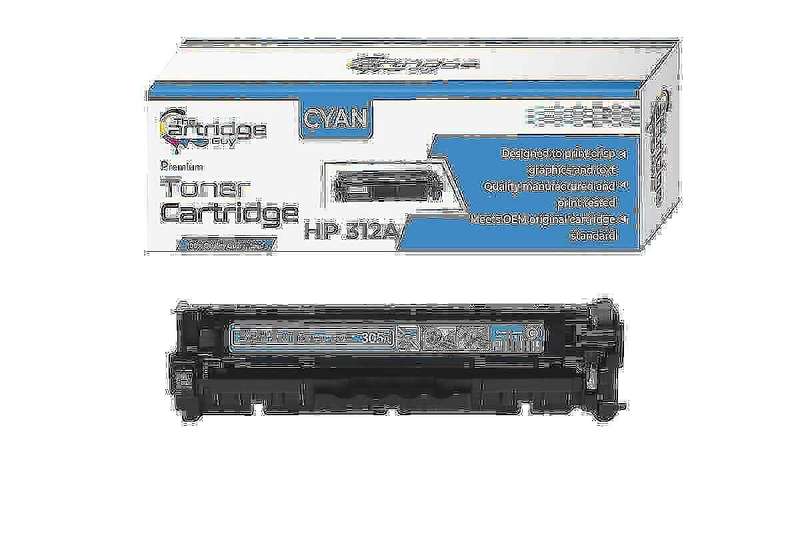HP LaserJet Pro MFP M476dn, MFP M476dw Compatible Cyan Toner Cartridge 312A/CF383A