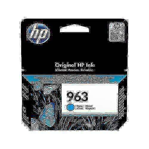 HP 3JA23AE Original Cyan Ink Cartridge 963