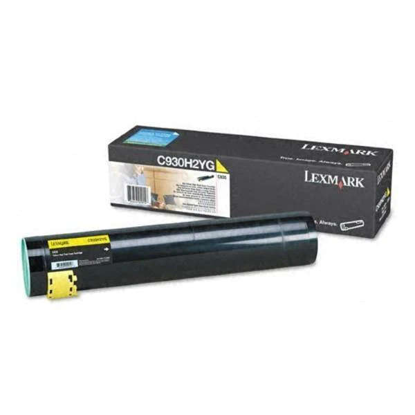 Lexmark C935 Original Yellow Toner Cartridge C930H2YG