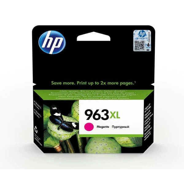 Hp Pro 9010, 9012 Original Magenta Ink Cartridge 963XL