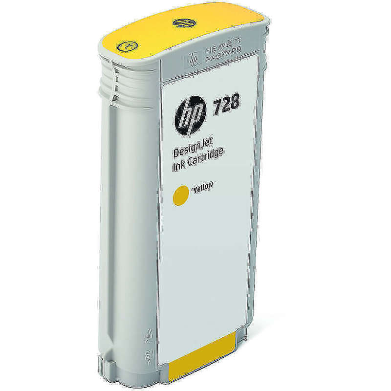 Hp H3WX25A Original Yellow Ink Cartridge 728 130ml