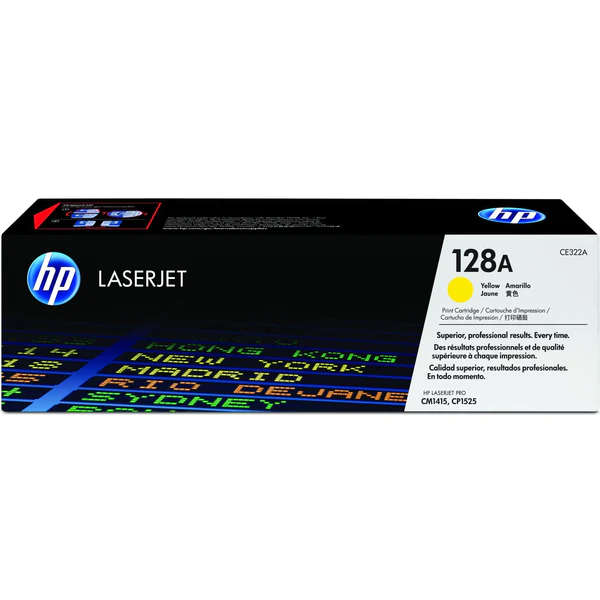 Hp CP1525 CE322A Original Yellow Toner Cartridge 128A