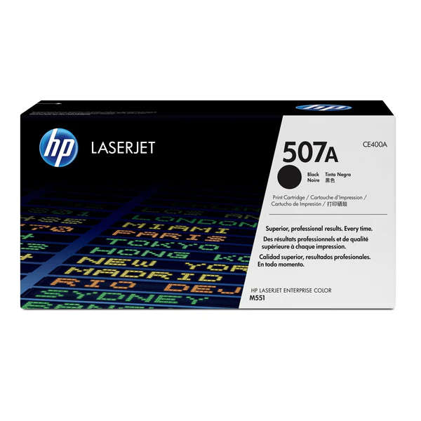 Hp Enterprise M551, M575 Original Black Toner Cartridge 507A