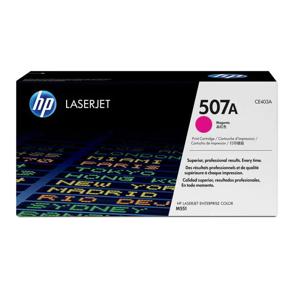 Hp M551, M570 Original Magenta Toner Cartridge 507A
