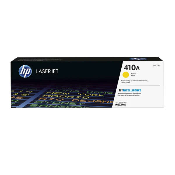 Hp LaserJet Pro M452,M477 Original  Yellow Toner Cartridge 410A