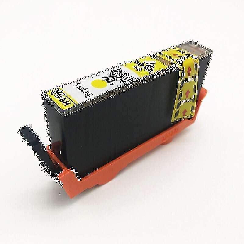 HP DeskJet 3525 Compatible Yellow Ink Cartridge 655XL