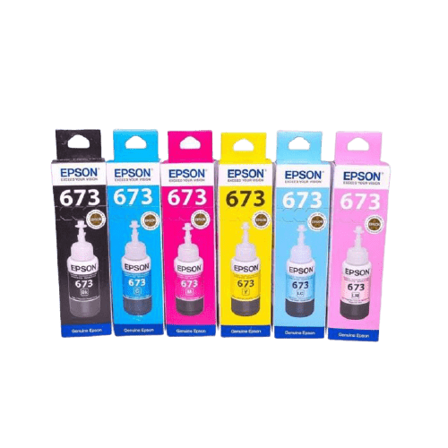 Epson L800 Original Value Pack Ink Cartridges T673