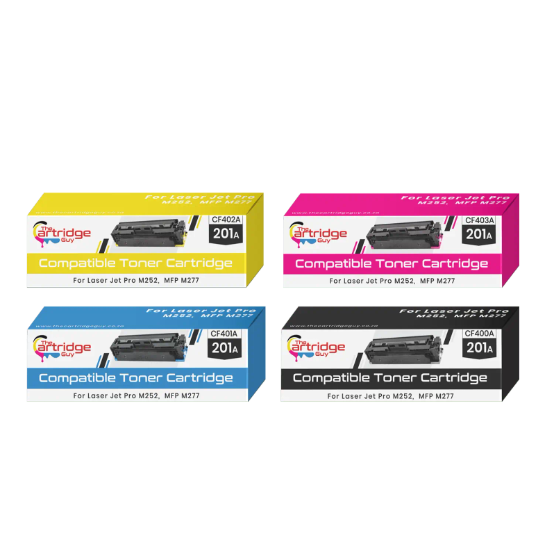 HP CF400X / CF401X / CF402X / CF403X Compatible Multipack Toner Cartridges 201X