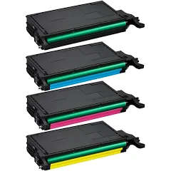 Samsung CLP-615, CLP-620ND, CLP-620NDK Value- Pack* Generic Toners CLT-508