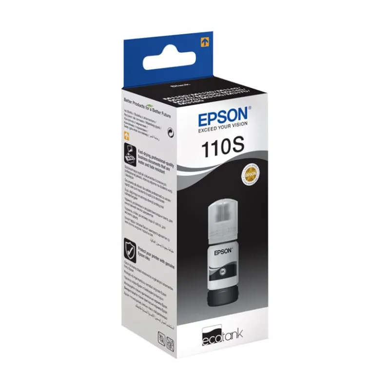 Epson EcoTank M 1100 / M 3100 Original Black Ink Bottle 110S