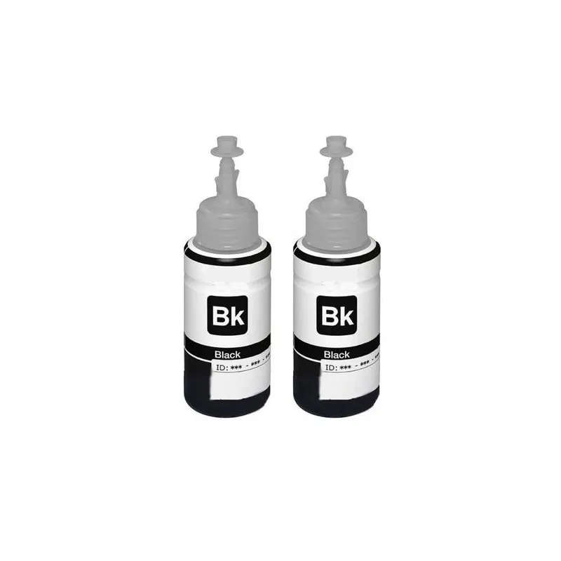 Epson Eco Tank L110, L120 Compatible Black Dual Pack Ink Bottles T664