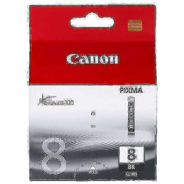 Canon iP750, iP3300 Original Black Ink Cartridge CLI-8
