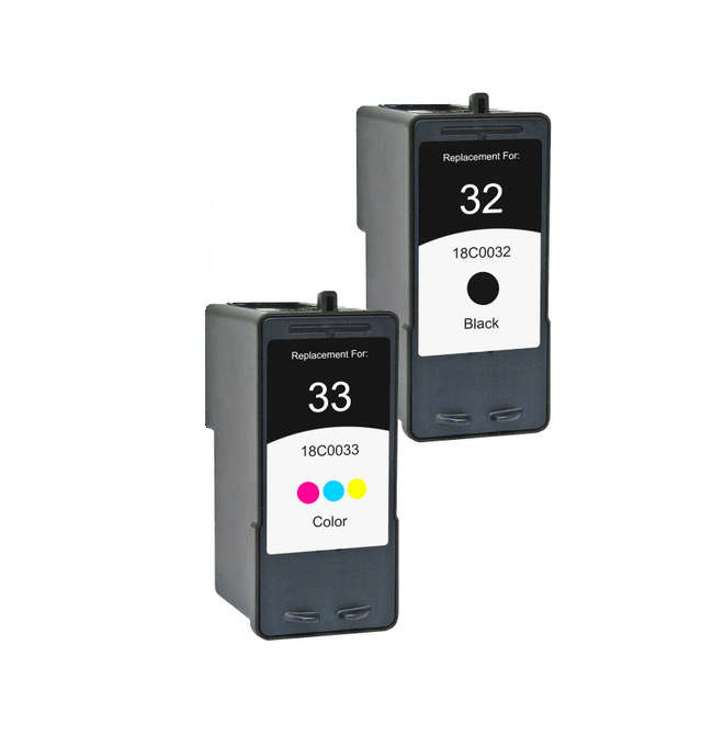 Lexmark 32/33 Generic Ink Cartridges Value Pack