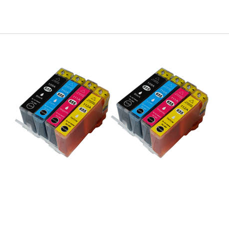 Hp Deskjet 3525 Compatible Twin-Pack Ink Cartridges 655XL