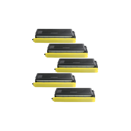 Brother HL5240 / HL5250DN Compatible 5PACK Black Toner Cartridges TN-3185