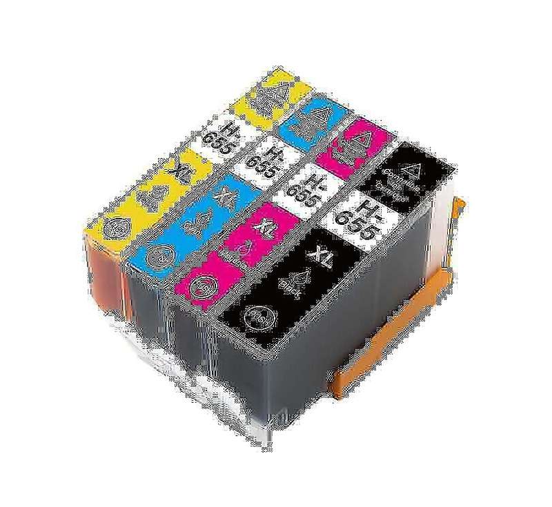 HP Advantage 5525e Compatible Multipack Ink Cartridges 655XL