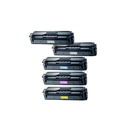 Samsung CLP-415N Compatible Value Pack Plus +Black Toner Cartridges CLT-504