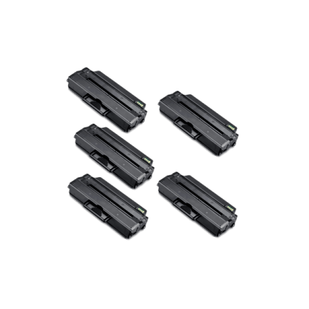 Samsung ML-2950ND ML-2955ND Compatible 5PACK Black Toner MLT-D103L