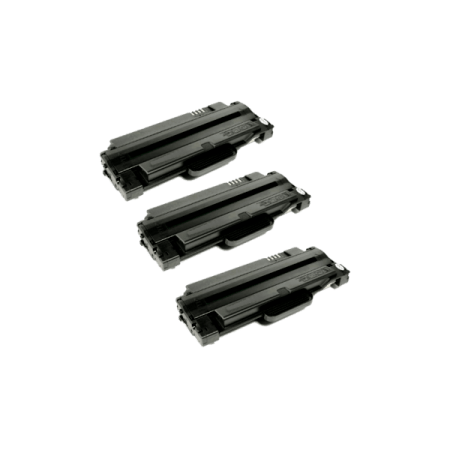 Compatible Samsung MLT-D105L Toner 3 PACK SCX-4623F ML-2580N