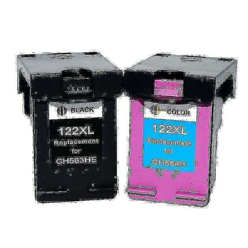 HP DeskJet 1000, 2000 Compatible Black & Colour Combo Pack 122XL