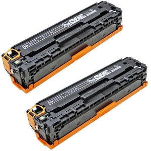 Hp Pro CM1415Compatible 2Pack Black Toner Cartridge 128A