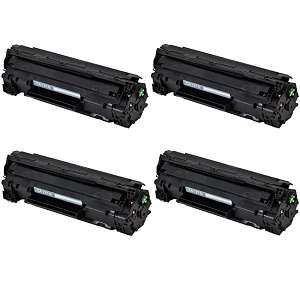 Canon MF211/212W/216 Compatible 4 Pack Black Toner Cartridges 737