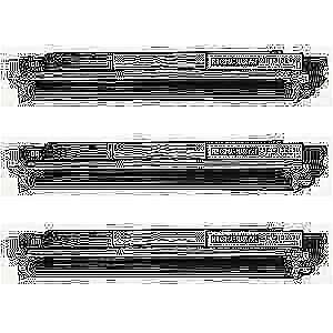 HP MFP M175 CP1025nw Compatible 3Pack Black Toner Cartridges 126A