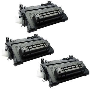 HP Enterprise 600 M602n Compatible 3 Pack Black Toner Cartridges 90A
