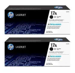 HP Pro M102a, M102w Original Black Dual Pack Toner 17A