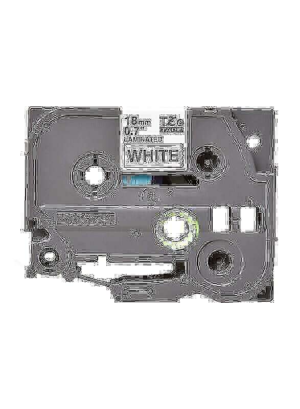 Compatible Brother TZe-241 Black on White Laminated PT-2430 Tape 18mm